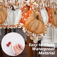 thumbnail image 4 of YIBAGA Fall Tablecloth, Thanksgiving Pumpkins ‌Buffalo Plaid Tableware Home Decor, 60 x 120 inch, Polyester, 4 of 5