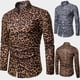thumbnail image 2 of Camisa de manga larga con estampado de leopardo informal para hombre y mujer, nueva primavera y otoño de 2024, camisa de talla grande para hombre y mujer, ropa unisex, 2 of 4