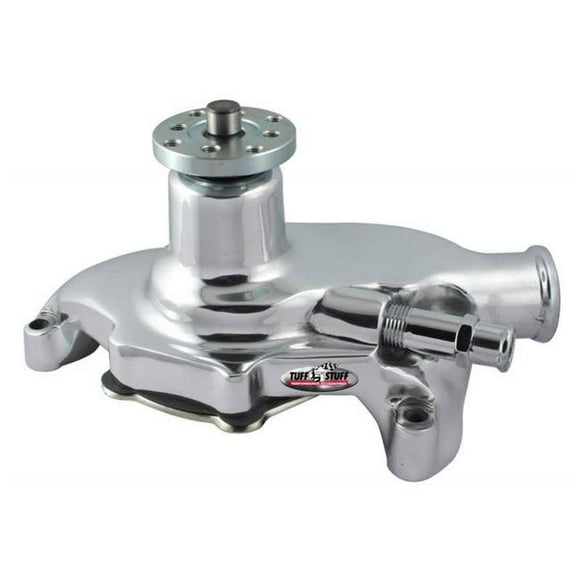 Tuff Stuff 1353NA Pompe à Eau Courte pour Smoothie pour Petit Bloc Chevy, Chrome