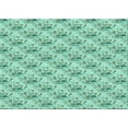 thumbnail image 1 of Ahgly Company Indoor Rectangle Patterned Medium Sea Green Area Rugs, 7' x 10', 1 of 1