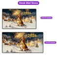 thumbnail image 5 of Basset Hound Happy New Year 2026 with Fireworks on New Year's Eve Desk Mat Full Keyboard Mouse Pad Bassets Dog Breed Lovers Gifts Idea Large Mousepad - 12022, 5 of 5