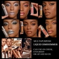thumbnail image 6 of Liquid Eyeshadow Set 6 Colors Metallic Glitter Eyeshadow Highlighter Multifunctional Long Lasting Shimmer Eye Makeup Kit for Eyes and Face 3.5ml Each, 6 of 7