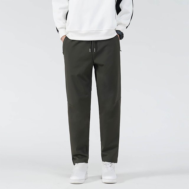 RXIRUCGD Pantalon Décontracté Quotidien Extérieur Plage Léger Respirant pour Hommes, Vert Armée, Taille : 2TG