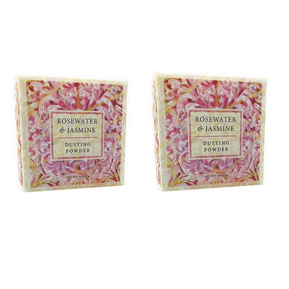 Polvo para espolvorear Greenwich Bay Trading Co. Agua de rosas y jazmín