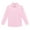 Pink, variant on Bienzoe Little Boy's School Uniform Long Sleeve Button Down Cotton Shirt White 6