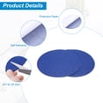 thumbnail image 3 of Uxcell 8pcs 9 Inch Round Adhesive Backed Felt for Household Applications, Blue, 3 of 5