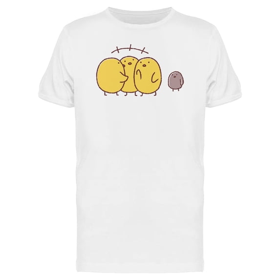 Chickens And Baby Chick Out T-Shirt Men -Image by Shutterstock, Male 3X-Large