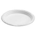 thumbnail image 5 of Serving 10" Disposable White Salad Plastic Plates - Durable & Eco-Friendly - Perfect for Restaurants, and Elegant Parties - Hassle-Free Cleanup - Set of 100, 5 of 6