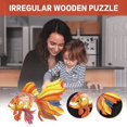 thumbnail image 1 of Adult And Children Educational Holiday Gift  Irregular Puzzle Wooden Taste, 1 of 6