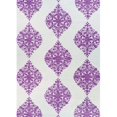 thumbnail image 1 of Couristan 30650305020030T 2 x 3 ft. Crawford Ornament Hand Crafted Rectangle Area Rug - Magenta, 1 of 1