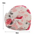 thumbnail image 3 of Bonnet Bébé Confortable Protège-Peau Nœud Papillon Turban Bonnet Bébé pour Usage Quotidien, 3 of 10