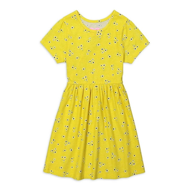 Freestyle Revolution Girls Yummy Short Sleeve Fit and Flare Dress ...