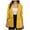 Yellow, variant on QQAMB Women's Blazer Long Sleeve Slim Suit Jacket Open Buckle Free Fit Work Office Cardigan Coat Overcoats Blue L