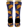 thumbnail image 5 of ThisWear Chef Gifts Taco Novelty Socks Unisex Taco Gift Set Taco Print Crazy Socks 12-Pair Novelty Crew Socks, 5 of 5