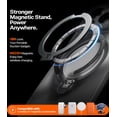 thumbnail image 6 of TORRAS Flagship Q3 Air for iPhone 17 Pro Max Case,Visible Airbag Drop Protection,Hardcore Air Cushion Tech ,Mil-Grade Protection,Fit for MagSafe,360 Rotating Stand Case ,6.9" ,Shadow Black, 6 of 9