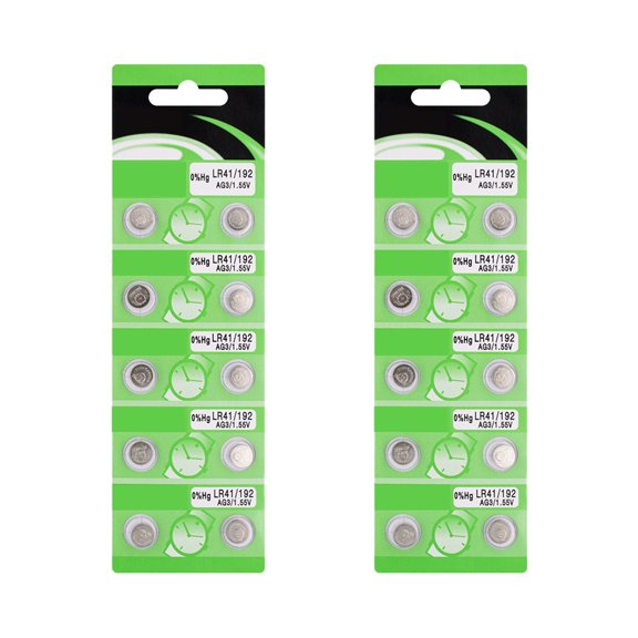 10pcs/20pcs AG3 LR41 Alkaline Button Cell Batteries Long Lasting Power Supply For Remote Controls And Small Lights