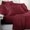 Burgundy, variant on Ultra-Soft 1800 Series Deep Pocket Bed Sheet Set (6-Piece)