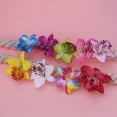 thumbnail image 3 of Yongwei Lurrose 20pcs Flower Hair Clips Orchid Barrettes for Wedding Beach Party, 3 of 11