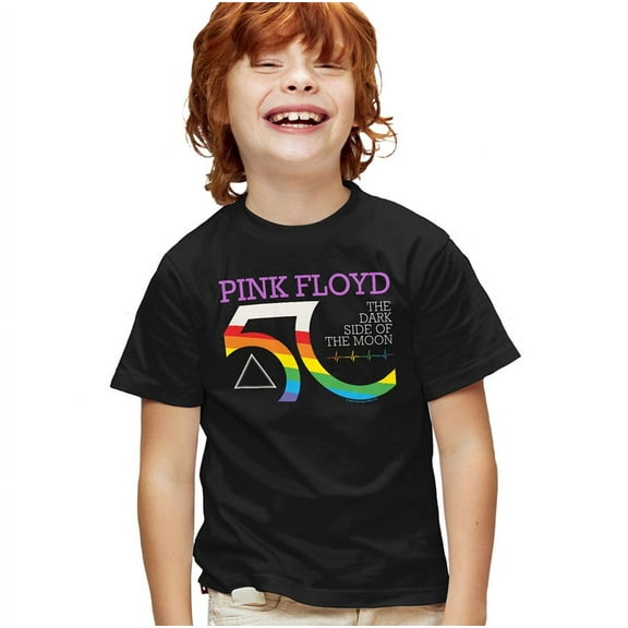 Floyd 50Th Logo Kids T Shirtfor Youth Toddler Boys and Girls