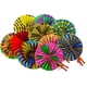 thumbnail image 1 of Abanico plegable Tess World Designs, tela africana aleatoria, 1 of 6