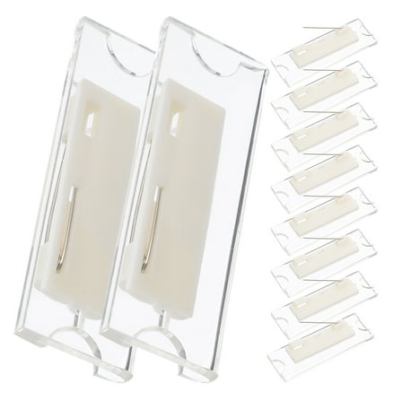 10 Pcs Work Badge Name Cards Holders Clear Name Holder Tags Name Tag Holder Nurse