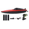 thumbnail image 1 of Barco RC impermeable fuera del agua, Motor Dual de inducción, Control remoto, barco de Velocidad de automovilismo eléctrico, 2,4G, 3 baterías de casco YUNYI BRAND Deportes, 1 of 8