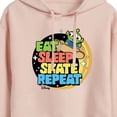 thumbnail image 3 of Disney - Toy Story - Eat Sleep Skate Repete - Juniors Cropped Pullover Hoodie, 3 of 5