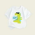 Cotton Top for Baby Summer Toddler Boys Girls Short Sleeve Cartoon