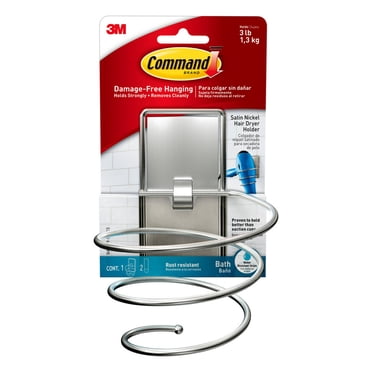 Command Razor Holder, Frosted, Medium, 1 Holder, 1 Medium Strip ...