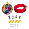 thumbnail image 1 of Xuanheng Flexible 4m Racetrack Ramp with Suction Cup Mount, Multifunctional with 4 Mini Car Models, DIY Fun, Roll-up Racetrack, Children's Toy Red, 1 of 8