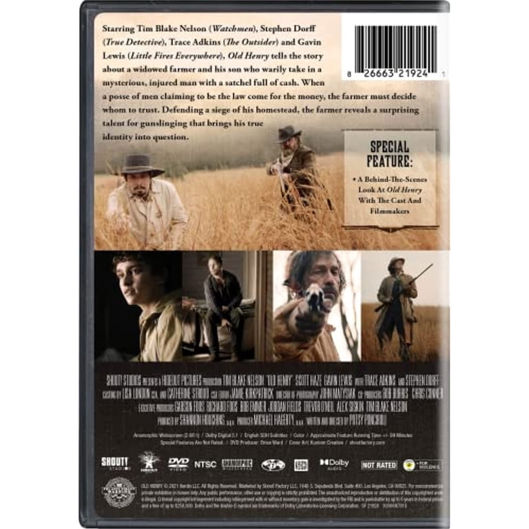 Old Henry [DVD], Western, Action , - Walmart.com