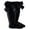 Black, variant on Girls Spanish Style Knee High Socks Double Bow Princess Long Socks Pink 3-18 Months