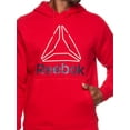 thumbnail image 4 of Reebok Mens and Big Mens Active Pullover Fleece Hoodie, Up to 3XL, 4 of 5