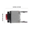 thumbnail image 4 of Miangastore 5pcs Silent Micro Switch 6x6x7.3cm Ultra Quiet Push Button Switches For Mouse Electronics Diy Projects High Sensitivity Design, 4 of 8
