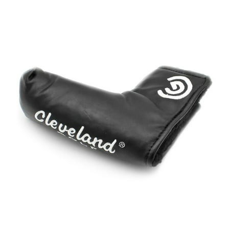 NEW Cleveland Golf Black/White Blade Putter Headcover w/Oil