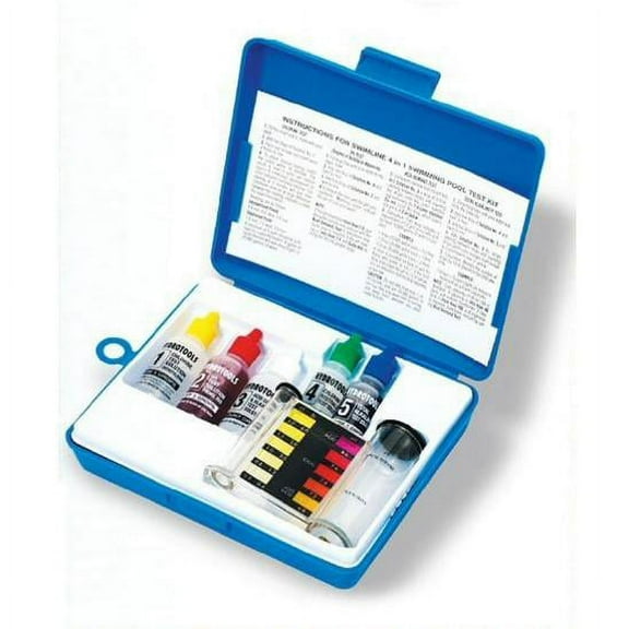 Four in One Premium Swimming Pool Water Test Kit