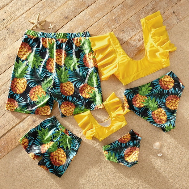 Pineapple short shop suit