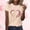 Beige, variant on EchfiProm Womens Valentine T shirts Graphic Tee Valentine Day Casual Love Heart Pink Short Sleeve Shirts for Adult
