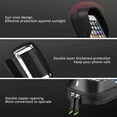 thumbnail image 4 of ROCKBROS Bike Bag Waterproof Top Tube Phone Bag Front Frame Mountain Bicycle Touch Screen Cell Phone Holder Pouch Compatible with iPhone 15/14/13 Pro, 4 of 5