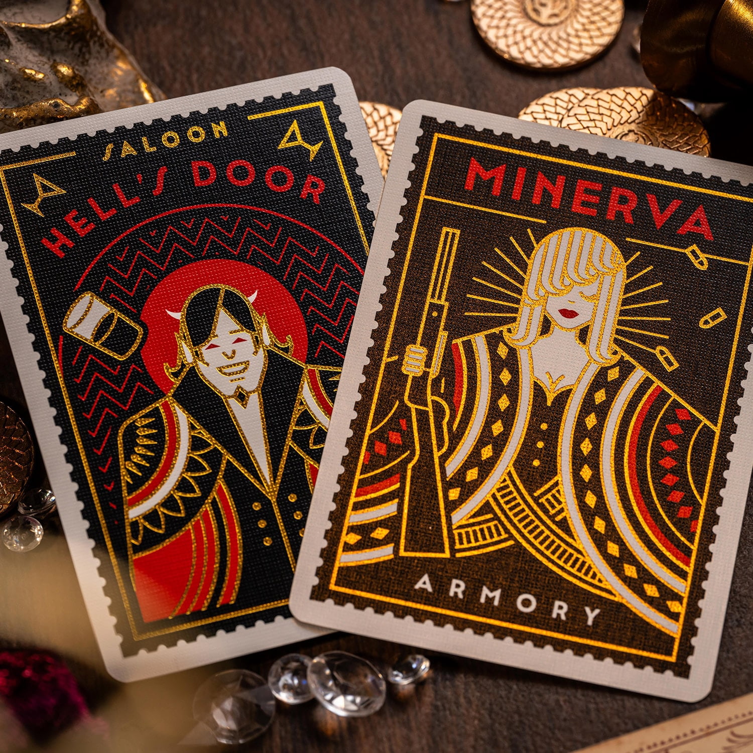 The Gentleman Thief (Secretus Rex) Playing Cards by Giovanni Meroni/TWI