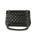 thumbnail image 3 of Pre-Owned Chanel Black Quilted Lambskin Jumbo Classic Double Flap, 3 of 9