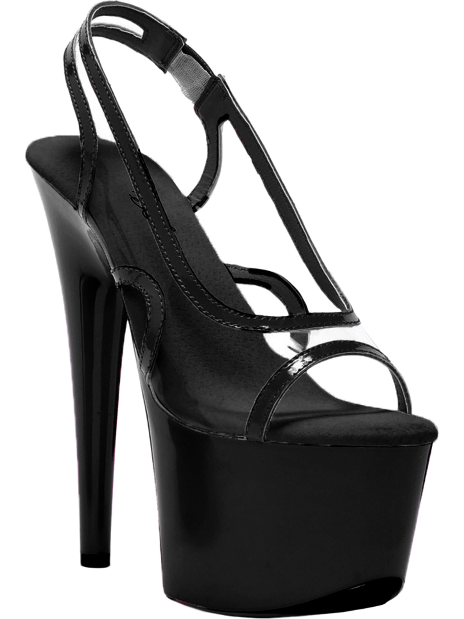 clear slingbacks