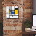 thumbnail image 5 of Epic Graffiti 'Mondrian NFT3' by Epic Portfolio, Giclee Canvas Wall Art, 12"x12", 5 of 8
