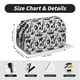 thumbnail image 5 of Disketp Black White Halloween Estuche de Lápices de Doble Capa con Tapa Abatible y Cremallera, Organizador Escolar para Adolescentes y Adultos, 5 of 7