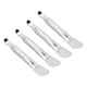 thumbnail image 5 of Juego de 4 brochas para mascarillas faciales con mango de aluminio y silicona de doble punta, herramienta de belleza cosmética, 5 of 15