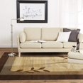 thumbnail image 3 of Home Dynamix Royalty Clover 5`2"x7`2" Area Rug in Brown/Blue, 3 of 4