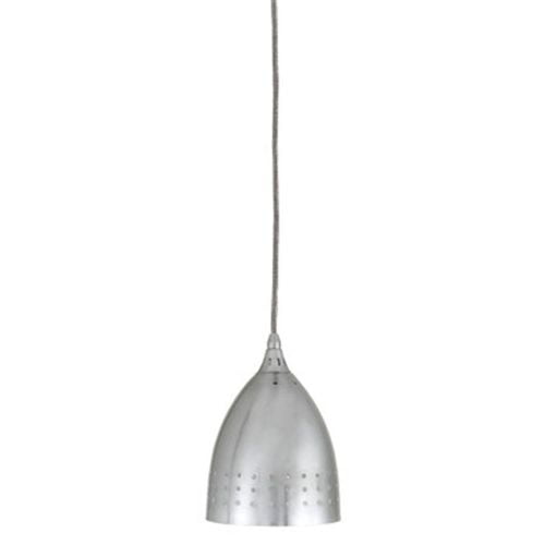 18" Nickel 12 VOLT LED RV Pendant Swirl Blown Glass Ceiling Dinette Light Lamp 