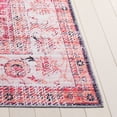 thumbnail image 3 of Safavieh Arizona Aria Distressed Machine Washable Area Rug, Red/Beige, 8' x 10', 3 of 9
