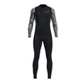 thumbnail image 2 of Super Stretch Neoprene Wetsuit, Front Zip Full Body Diving Suit, Piece for Men-Snorkeling, Scuba Diving Swimming, Surfing - XL, 2 of 6