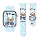 thumbnail image 4 of Correa de silicona con estampado de Anime Sanrioed Pochacco Keroppi Badbadtz-Maru para Apple S8 S7 Watch Correa transpirable, 4 of 5